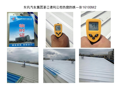 东风汽车集团湛江德利公司防腐防锈隔热